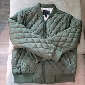 BANANA REPUBLIC Womens Quilted Bommer Jacket - Size Medium